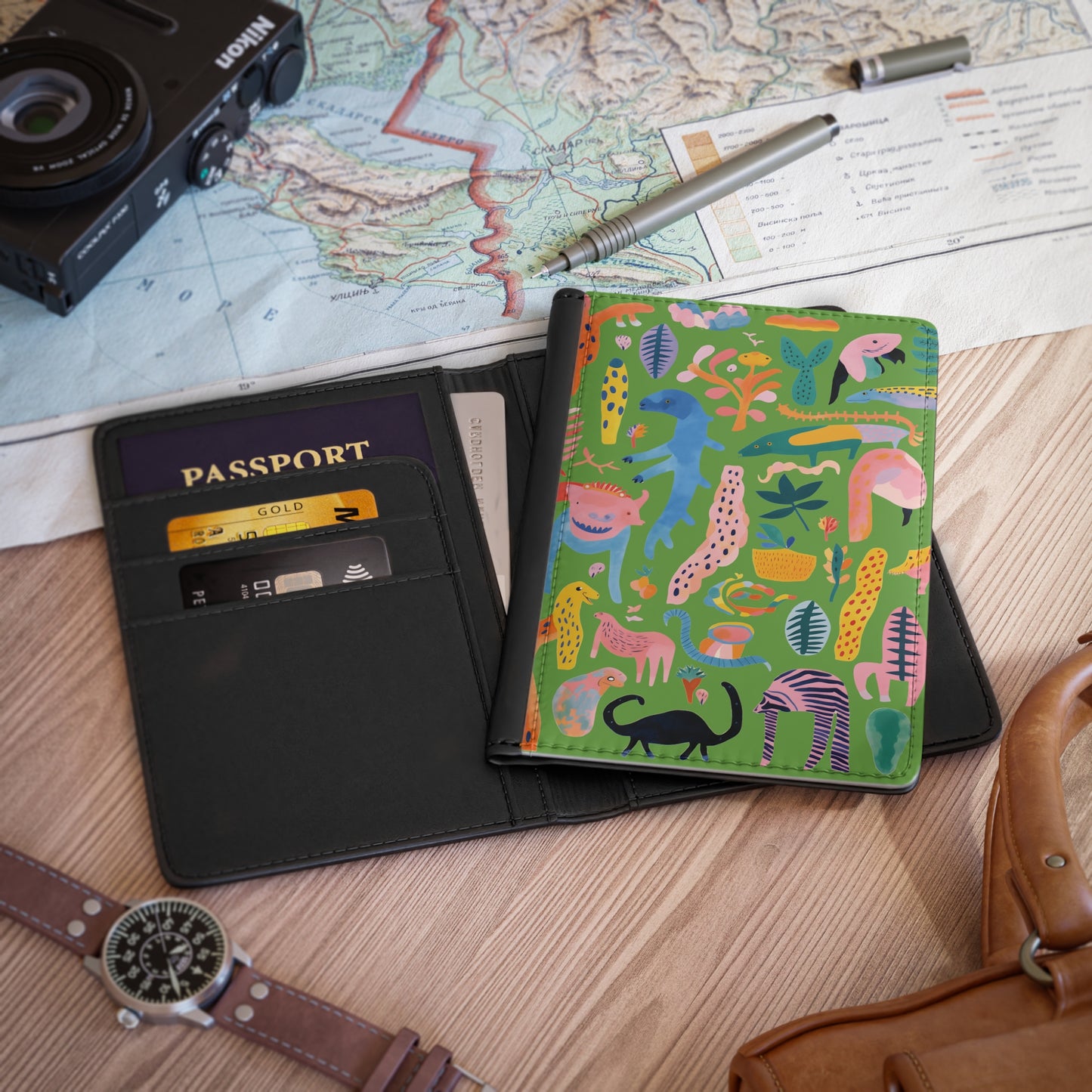 Passport Cover Wild Jungle <3