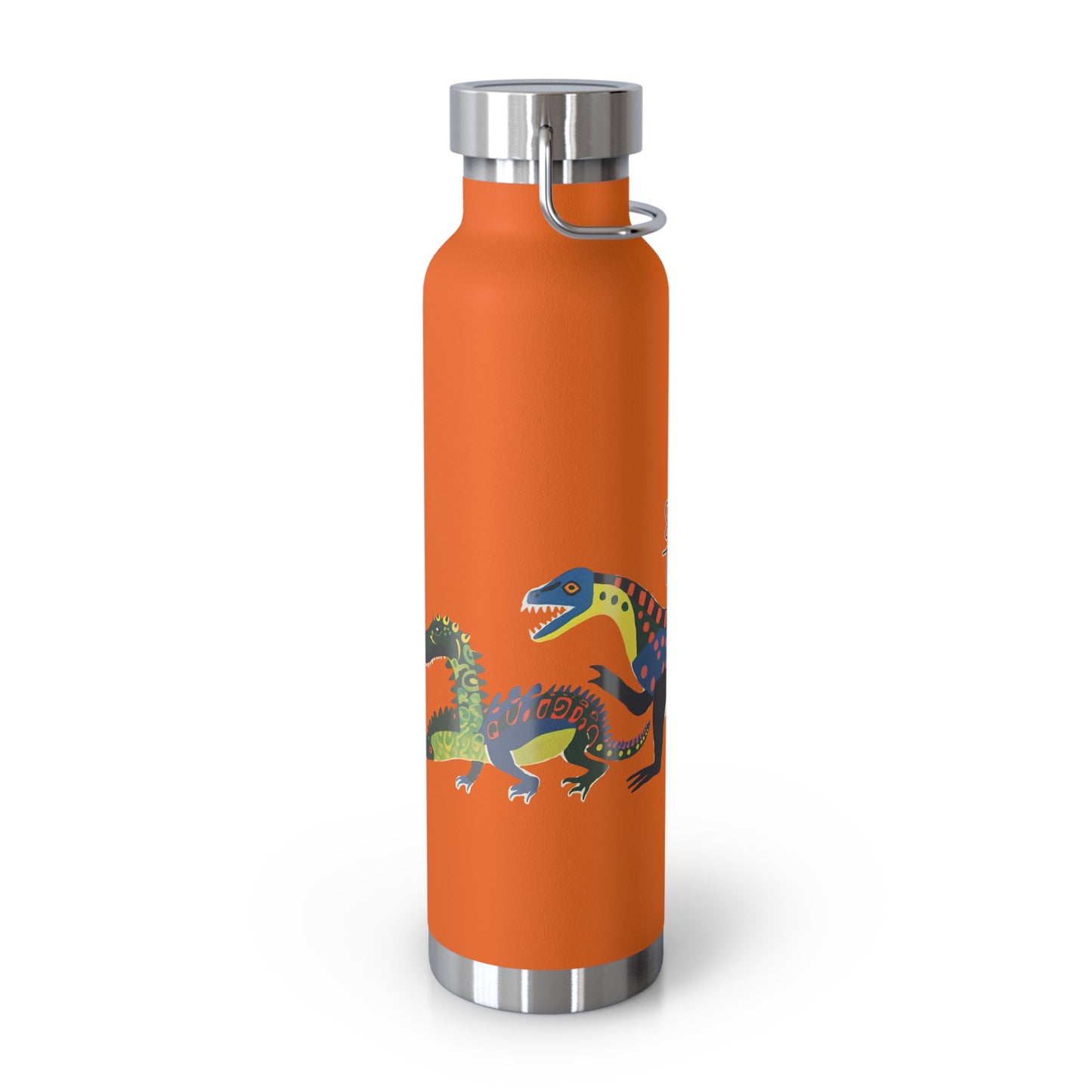 Dino Copper Insulated Bottle, 22oz