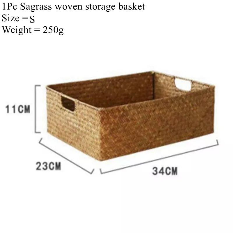 Rattan Storage Basket Handmade