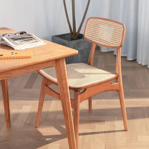 Wooden Armrest Dining Chairs