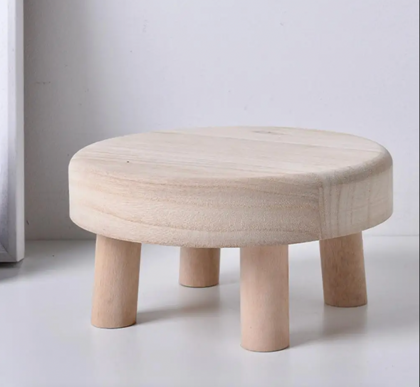 Small Wooden Stool 20x10cm